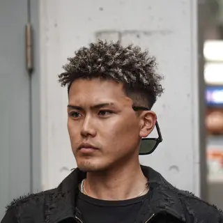 ショート パーマ メンズ 💈PRO SHOP WAVE 望愛💈のヘアスタイル
