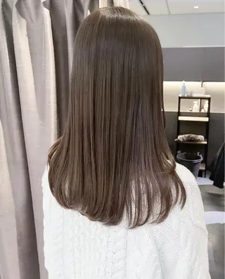 ロング カラー 長井 陽菜のヘアスタイル