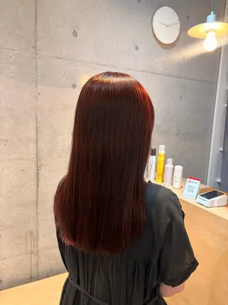 ミディアム 表参道/かなみ /透明感カラーのヘアスタイル
