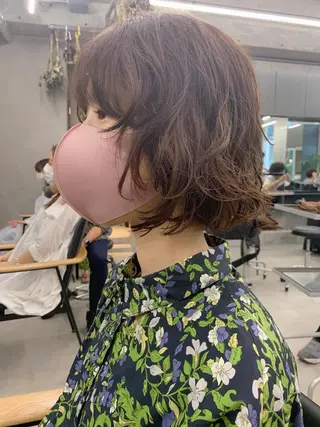 ショート カラー パーマ sakoda shunkiのヘアスタイル