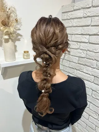 ロング ヘアアレンジ りん/ 名古屋ヘアセットの眉毛・アイブロウイメージ