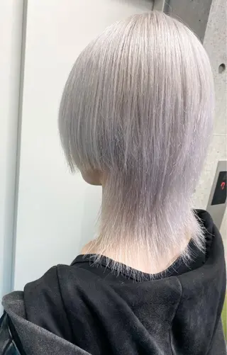 ミディアム カラー メンズ 國分 伸也のヘアスタイル