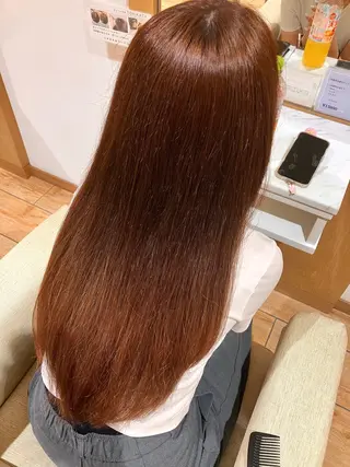 ロング 岡村 凜のヘアスタイル