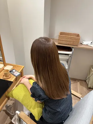 セミロング カラー RINNO🌷透明感 カラー/髪質改善のヘアスタイル