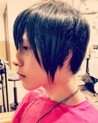 ショート メンズ カラー spa hair ark 富井直美のヘアスタイル