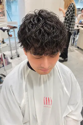 ショート ♡ミルクティー♡ ♡ストレート♡メンズのヘアスタイル
