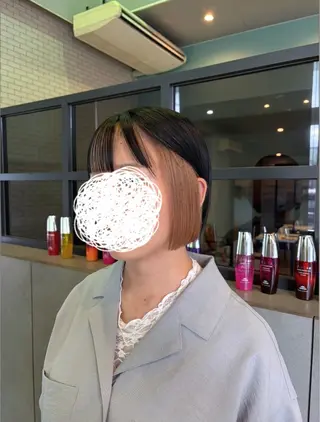 ミディアム 🫧古田 穂香🫧パーマモデルのヘアスタイル