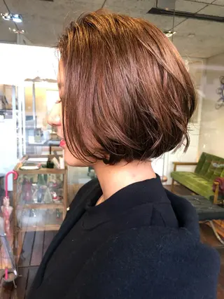 ショート カラー creep hair nozomiのヘアスタイル