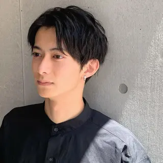 ショート パーマ 眉毛スタイリング 松下すずの眉毛・アイブロウイメージ