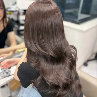 カラー ハイトーン/モテ髪 🎀hina🎀のヘアスタイル