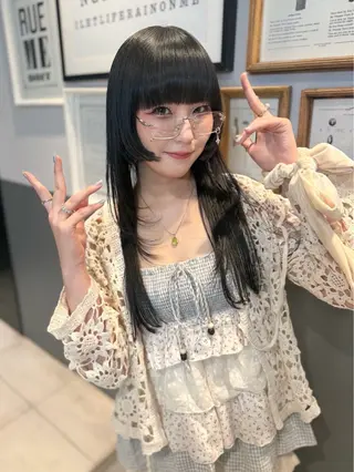 ロング 優作 〜圧倒的信頼〜のヘアスタイル