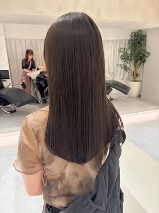 ロング カラー 🪞透け感&韓国ヘア 🪞honokaのヘアスタイル