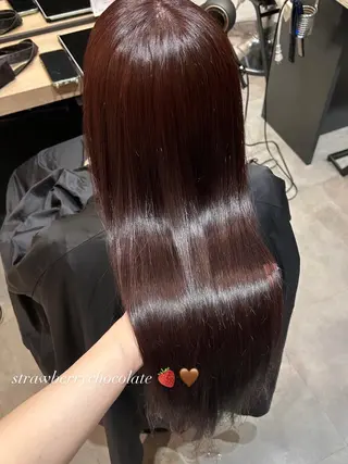 ロング 表参道/ピンク♡ 盛れる顔周り♡amiのヘアスタイル