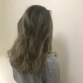 ロング カラー パーマ 髪質改善 Daisukiのヘアスタイル