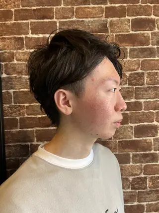 ショート カラー パーマ ヘアアレンジ メンズ キッズ ネイル マツエク・マツパ アイブロウ 久木原 ゆりのヘアスタイル