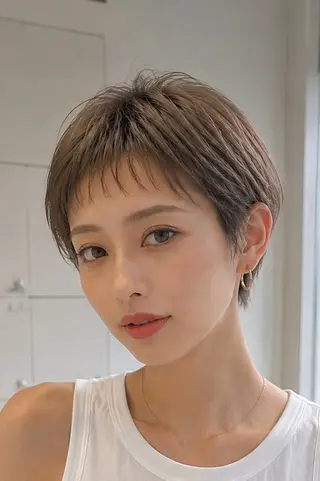 ショート カラー 金子 直樹のヘアスタイル