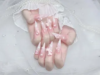 ネイル Sora nail 長さ出し専門店のネイルデザイン