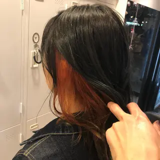セミロング 反橋 聖のヘアスタイル