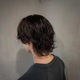 ミディアム パーマ 新宿/透明感カラー/ 髪質改善/桜良のヘアスタイル