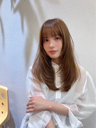 カラー ✨️ブリーチなしカラ ー✨️/朝香のヘアスタイル