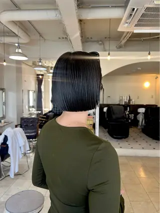 ショート Maho/海外 レイヤー/ハッシュのヘアスタイル