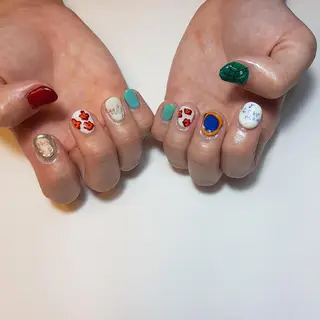 ネイル 平尾駅前/持込み専門 /owlnailのネイルデザイン