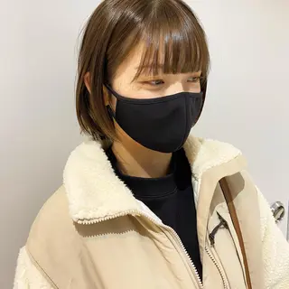 ショート カラー ボブ/salut町田 🧡kanaのヘアスタイル