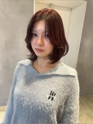 ミディアム EIGHT梅田 /HADUKIのヘアスタイル