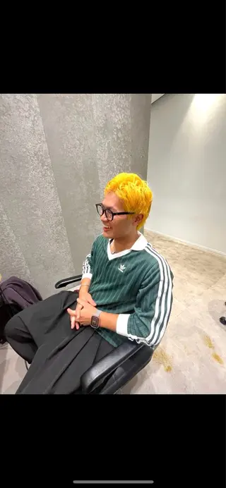ショート メンズ 萩森 龍也のヘアスタイル