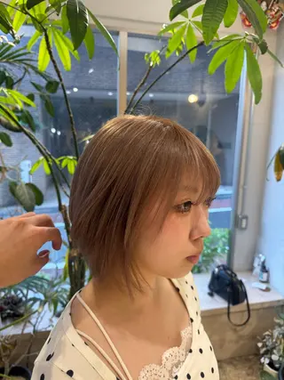 ショート カラー 🌓ショート/ウルフ /ハイトーン/大夢のヘアスタイル