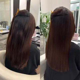 ロング パーマ ✨大人韓国レイヤー ✨吉原 潤✨のヘアスタイル