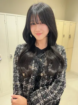 ロング カラー 透明感カラー🫧🌈 似合わせカット✂︎のヘアスタイル