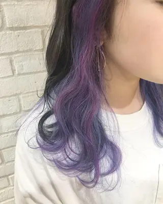 セミロング カラー パーマ ヘアアレンジ メンズ キッズ ネイル マツエク・マツパ 新宿/髪質改善/ 美髪矯正✨浅江通友のヘアスタイル