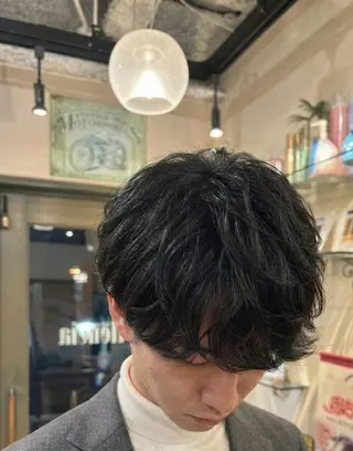 ショート パーマ flencia 丸 和博|カットのヘアスタイル
