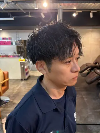 メンズ 🍒KAHOE🍒 縮毛矯正/艶カラーのヘアスタイル