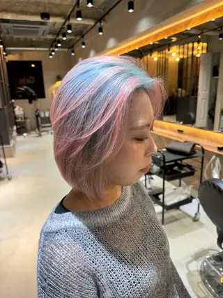 カラー 木村ハルカ 🎨鹿児島⇆東京のヘアスタイル