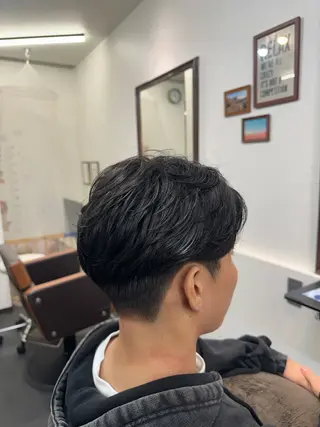 パーマ メンズ MOMO 💕💕のヘアスタイル