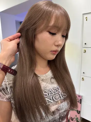 カラー ベージュカラー/ 🎀Kanoのヘアスタイル