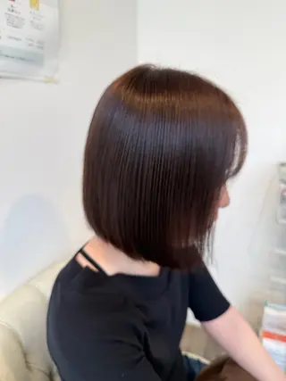 ショート 🫧透明感&暖色系 color/沙綾🧸のヘアスタイル