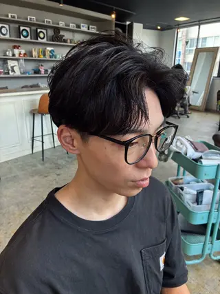 パーマ メンズ 新規再来率No.1 金山/メンズパーマのヘアスタイル