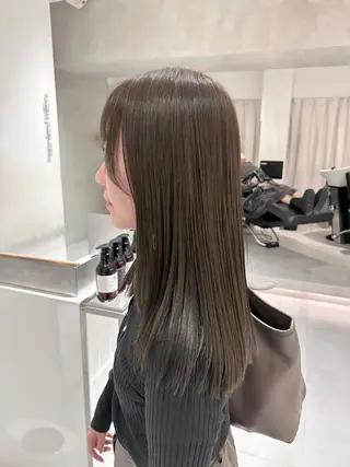 ロング カラー 🪞透け感&韓国ヘア 🪞honokaのヘアスタイル