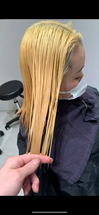 ミディアム カラー レイヤー専門家 ダブルカラー修のヘアスタイル
