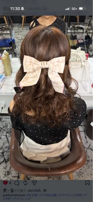 セミロング とっぴ クオーレのヘアスタイル