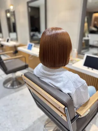ショート ヘアセット/レイヤー 赤み消し/はるかのヘアスタイル