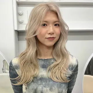 ロング カラー 🪅ブリーチカラー 🪅琉羽Ruuのヘアスタイル