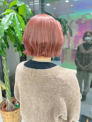 ショート カラー パーマ ヘアアレンジ メンズ キッズ ネイル マツエク・マツパ アイブロウ KANAMI 🌏のヘアスタイル