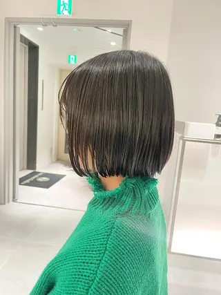 ショート 🪞透け感&韓国ヘア 🪞honokaのヘアスタイル