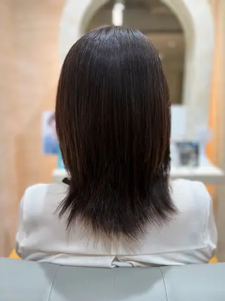 ミディアム 似合わせカラー/お悩 み改善/Sorutoのヘアスタイル