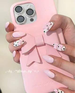 ネイル nailist mana𖤐´-のネイルデザイン