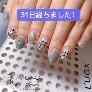 ネイル ネイルサロン ルミア Lumia 店長施術のネイルデザイン